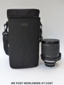 A Sigma mirror telephoto 1:8 F=600mm multi-coated lens