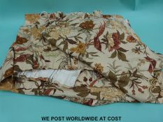 Three curtains made by Crowson in 