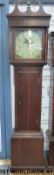 Mark Harding, Dursley (Gloucestershire) 19thC oak case longcase clock,