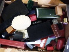 Over 30 modern jewellery boxes