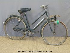 A vintage Triumph ladies bicycle with Sturmey Archer gears