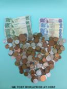 An amateur collection of largely overseas coinage,