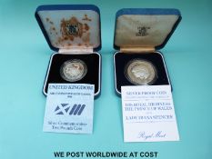 1981 Royal Wedding silver crown,