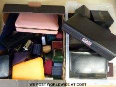 Over 50 modern jewellery boxes