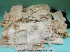 A quantity of textiles to include runners,