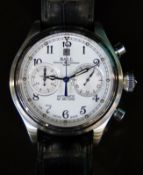 Ball Trainmaster Cannonball gentleman's chronograph wristwatch with date aperture,