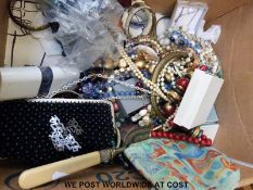 A silver spill vase,