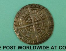 Edward III (1327-77) post treaty groat London Mint