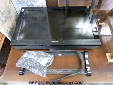 A Sony Bravia flatscreen 32