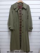 A ladies Mulberry trench coat,