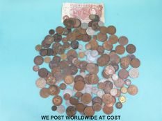 A collection of sundry UK coinage,