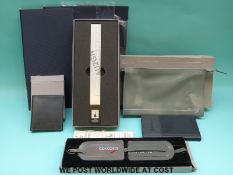 A quantity of Concorde British Airways collectables to include Hiduminium 9 inch rule, wallet,