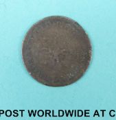 Charles II 1673 fourpence