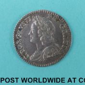 George II 1746 maundy fourpence F-VF