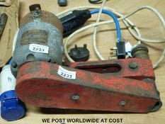 A Wolf lathe toolpost grinder attachment