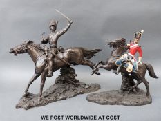 Two Heredities military horsemen