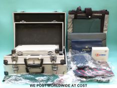 A quantity of Concorde leather folders and contents,