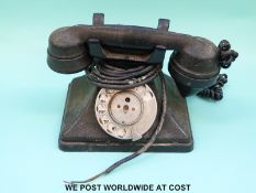 A vintage telephone script to base No 162 CBGPO TE36/234