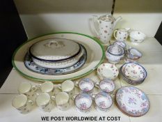 Royal Doulton coffee set and further decorative tea ware etc