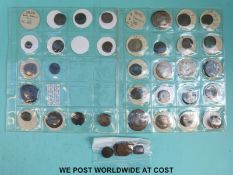 An amateur collection of Roman and other ancient coins, some 