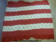 A Welsh blanket 165 x 204cm,