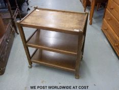 A tea trolley (width 61cm)