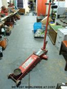 A Clarke 2 ton trolley jack