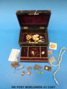 A collection of jewellery to include silver brooches set with marcasite, filigree brooches,