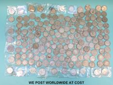 Approximately 2kg of pre 1947 UK silver coinage