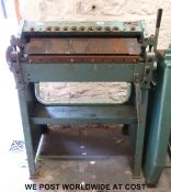 An Edwards 2ft box and pan folder