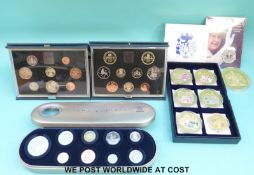 Royal Mint time capsule 2000 cased coin collection,
