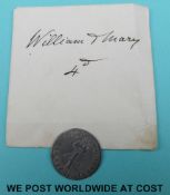 William and Mary 4d 1689,