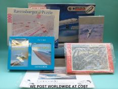 A quantity of Concorde model kits including Revell, Airfix and Meccano,