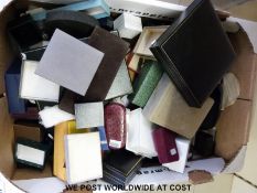 Over 30 modern jewellery boxes