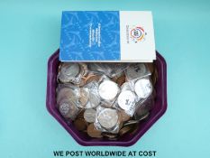 An amateur collection of sundry UK coinage, Victoria onwards,