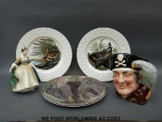 Royal Doulton Long John Silver D6335, Elegance HN2264,