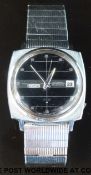 Seiko Sealion M88 DX gentleman's wristwatch with day and date apertures,