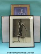 An abstract sketch of a cityscape,