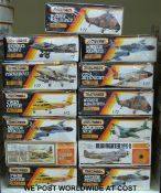 Thirteen Matchbox 1:72 scale model aircraft kits, all in original boxes, all unopened and sealed.