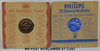 More than 150x 78s from the 1940s and 1950s.