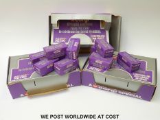 Fifty-eight Corgi Special Edition Mini Metro diecast model cars to celebrate the Royal Wedding,