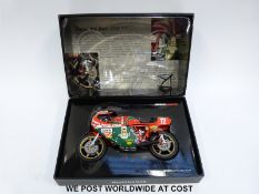 Minichamps 1:12 scale diecast model Museo Ducati 900 Race IOM TT superbike 1978, in original box.