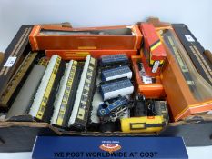 A collection of 00 gauge locomotives and accessories including Hornby