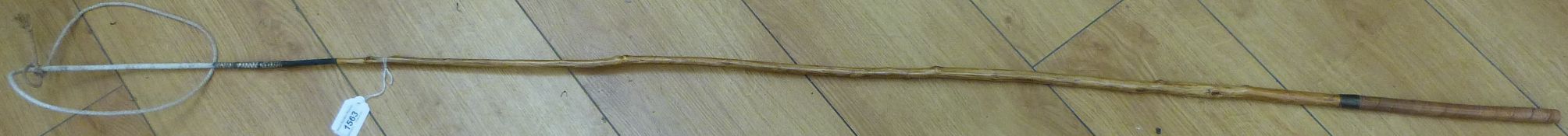 A holly carriage driving whip,