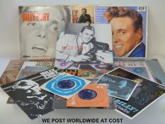 Billy Fury, about 16x LPs, one EP and two 7” singles.