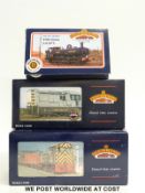 Four Bachmann 00 gauge locomotives 45XX tank 4566 32-125, diesel shunter 31-336,
