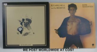 A superb collection of Punk records: approximately 50x LPs and a few 12” singles,