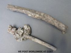 Four various 617 Squadron (Dambusters) Lancaster crash relics,