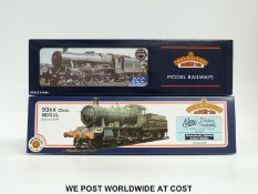 Two Bachmann 00 gauge locomotives Jubilee Class 'Alberta' 45562 31-176DC and 7332 31-803,
