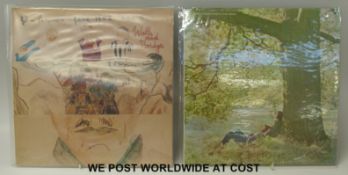 John Lennon, about 33x LPs, 10x 7” singles, two bootlegs “The Lost Lennon Tapes Volumes 1 & 2”,